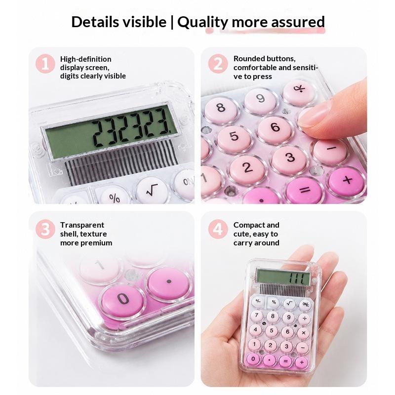 Portable Mini Cute Silent Calc - đánh giá và giá Scientific Calculator For Secondary School