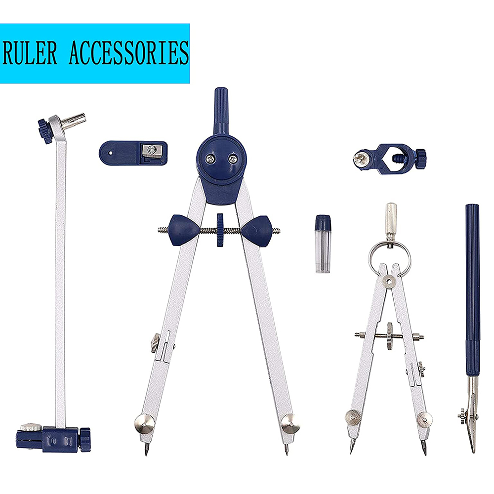 A46M-9Pc Drafting Compass For  - đánh giá và giá Math Geometry Set With Compass