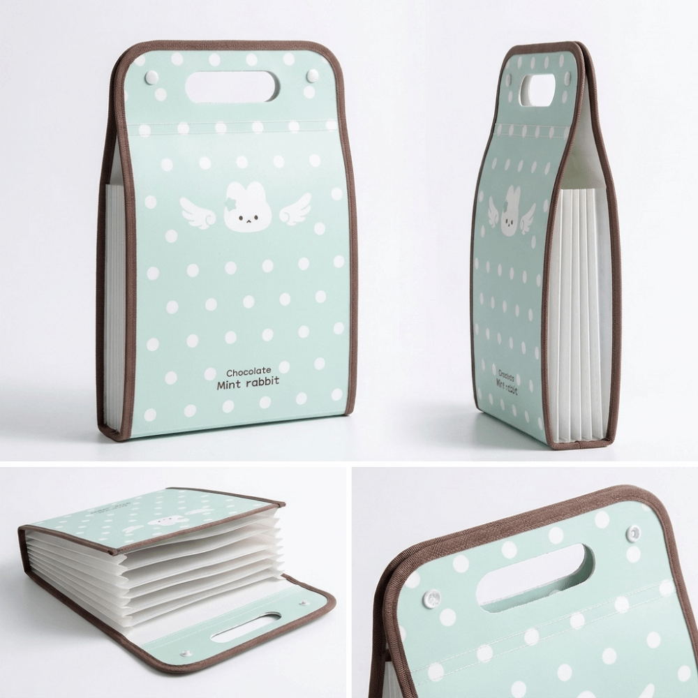 Expandable Polka Point Expandi - đánh giá và giá Expandable Accordion File Folder 13 Pockets
